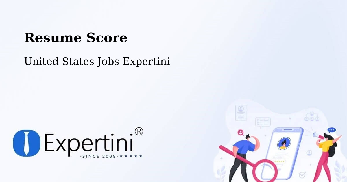 Resume Score & Job Description Match Tool – Fowler - United States Jobs Expertini
